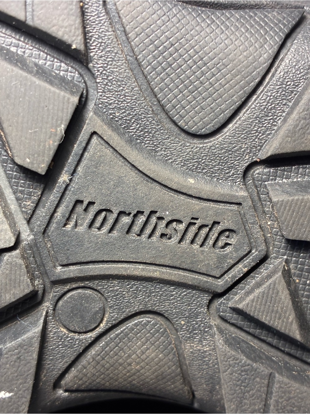 Northside Men's Gray and Black Hiking Boots with Orange Accents - Picture 9 of 9